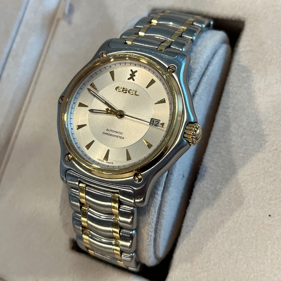 Ebel 1911 Men's Watch - Steel and Yellow Gold - 39mm - Picture 1 of 7